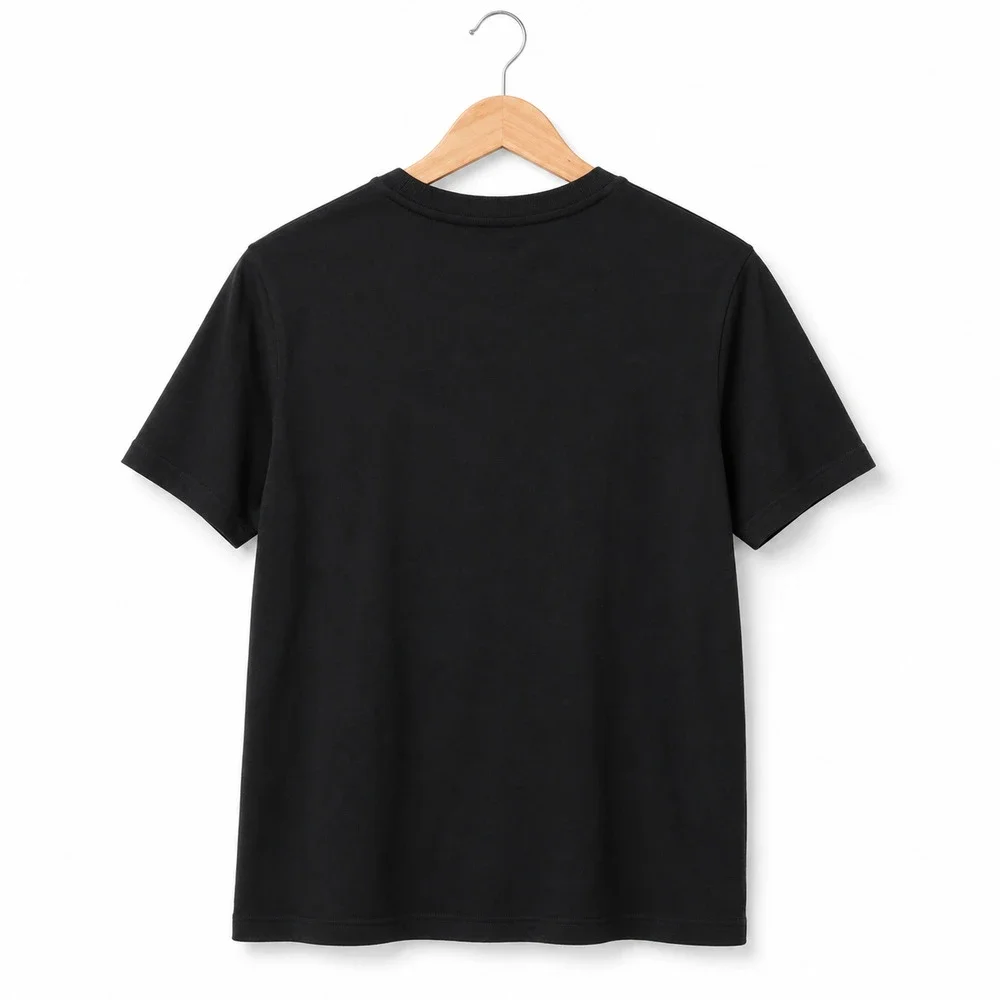 Adidas Tee Mens Size Medium Black Crew Neck Short Sleeve 100% Cotton Classic NWT